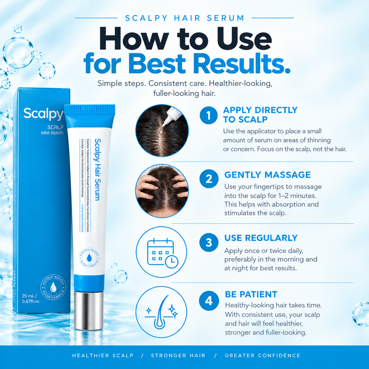 Seapuri Hair Growth Support Serum
